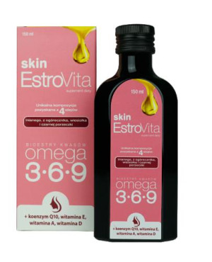 EstroVita Skin Omega 3-6-9, płyn, 150 ml