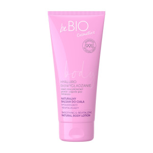 BeBio Hyaluro BIOwygładzenie Naturalny Balsam do ciała Granat, Jagody goji i Kwas hialuronowy, 200 ml