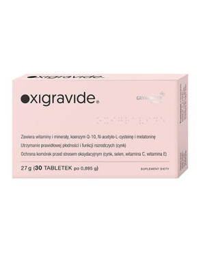 Oxigravide, tabletki, 30 sztuk
