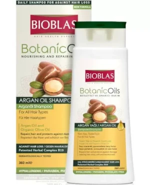 Bioblas Botanic Oils szampon arganowy na wypadanie włosów 360 ml