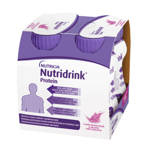 Nutridrink Protein, o smaku owoców leśnych, 4 x 125 ml