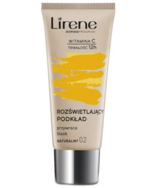 Lirene, Fluid rozświetlający z witaminą duo C 02 naturalny, 30 ml