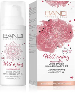 Bandi Well Aging, Lekka Emulsja odmładzająca SPF 50, 50 ml