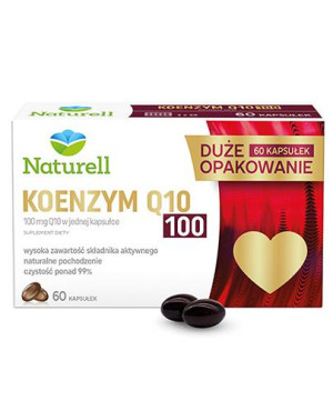 Naturell, Koenzym Q10 100, kapsułki, 60 sztuk