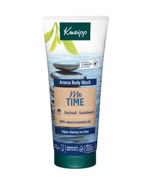 Kneipp Me Time, Pielęgnujący żel pod prysznic, Drzewo sandałowe i paczula, 200 ml
