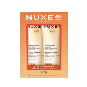 Nuxe Sun, zestaw żel pod prysznic, 2x200 ml