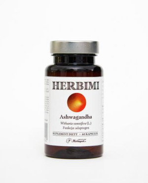 Ashwagandha Herbimi, 60 kapsułek