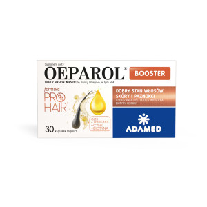 Oeparol Booster 1000 mg, kapsułki miękkie, 30 sztuk