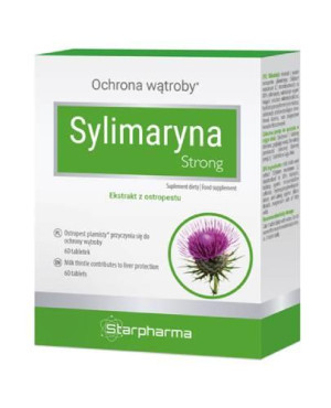 Starpharma, Sylimaryna Strong, tabletki, 60 sztuk