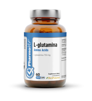 L-glutamina, kapsułki, 60 sztuk