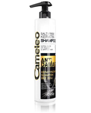 Cameleo Anti Damage Szampon keratynowy do włosów zniszczonych, 250 ml