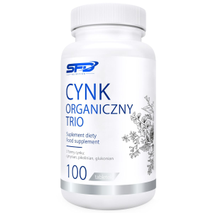 Sfd, Cynk Organiczny Trio, tabletki, 100 sztuk