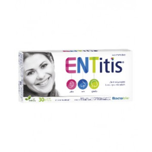 ENTitis, smak miętowy, pastylki do ssania, 30 sztuk
