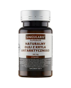 Singularis Superior Naturalny olej z kryla antarktycznego 500 mg - 30 kaps. - cena, opinie, właściwości