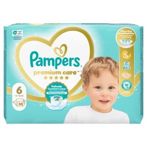 Pampers Pieluchy Premium Care rozmiar 6, 38 sztuk pieluszek