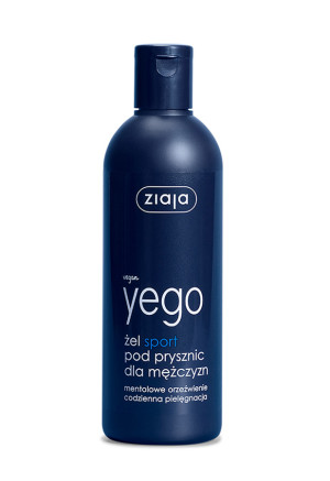 ZIAJA YEGO Żel sport pod prysznic dla mężczyzn - 300 ml