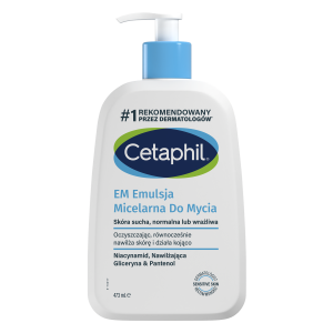Cetaphil EM Emulsja micelarna do mycia, 473 ml
