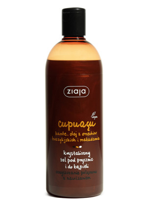 Ziaja Cupuacu, krystaliczne mydło pod prysznic i do kąpieli, 500 ml