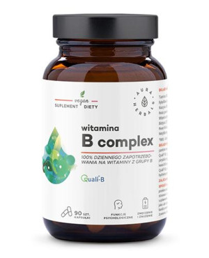 Aura Herbals Witamina B Complex, kapsułki, 90 sztuk