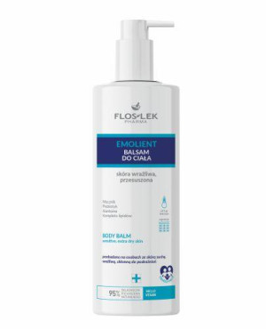 FLOS LEK EMOLIENT Balsam do ciała, 400 ml