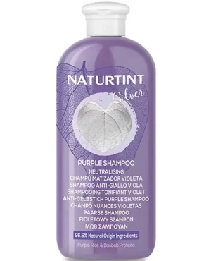 Naturtint Silver szampon neutralizujący niechciany żółty odcień włosów 330 ml