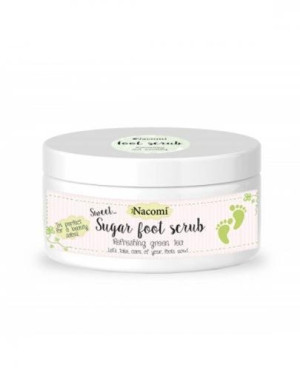 NACOMI Naturalny peeling cukrowy do stóp - 125 g