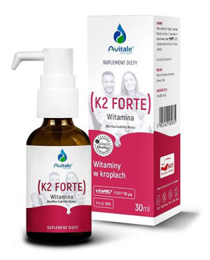 Avitale Witamina K2 Forte Vita MK7 50 uq Olive, 30 ml