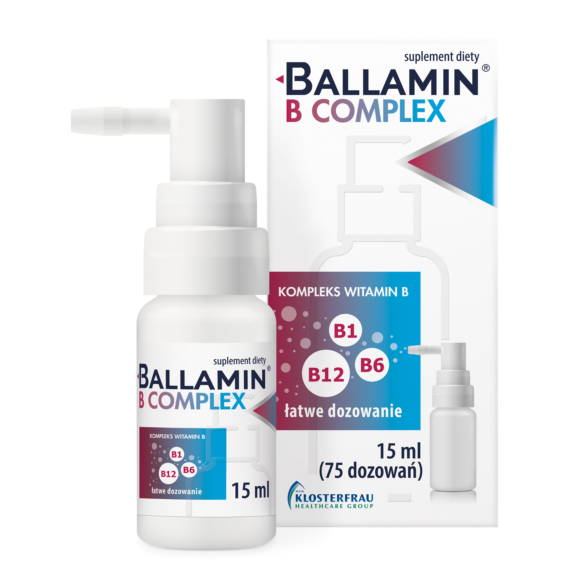 Ballamin B Complex aerozol doustny, 15 ml