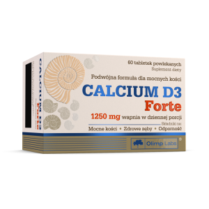 Olimp, Calcium D3 Forte 1250 mg, tabletki, 60 sztuk