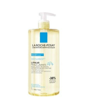 La Roche-Posay, Lipikar Oil AP+ Olejek Myjący Uzupełniający Poziom Lipidów, 1000 ml