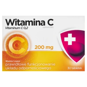 Aflofarm, Witamina C 200 mg, tabletki, 30 sztuk