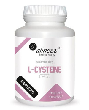 Aliness L-Cysteine 500 mg - 100 kaps. Na odporność - cena, opinie, stosowanie
