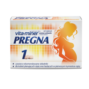 Vita-Miner Pregna, tabletki, 60 sztuk