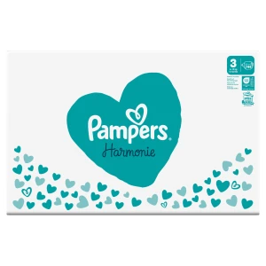 Pampers Harmonie Baby Pieluszki, rozmiar 3, 6kg-10kg, 186 sztuk