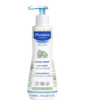 Mustela Hydra Bebe Enfant, mleczko do ciała do skóry normalnej, 300 ml
