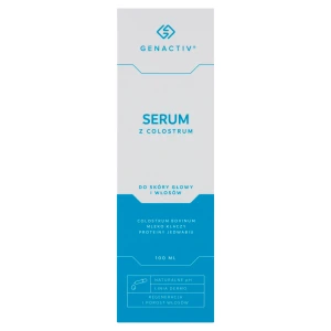 Genactiv Serum z Colostrum, serum faktor wzrostu włosów, 100 ml