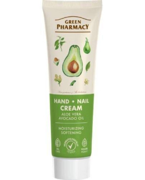Green Pharmacy Krem do rąk i paznokci Aloes i Olej z awokado, 100 ml
