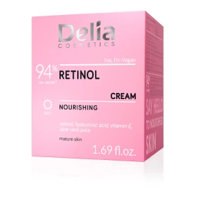 Delia Retinol, Krem do twarzy ujędrniająco - odżywczy dzień, 50 ml