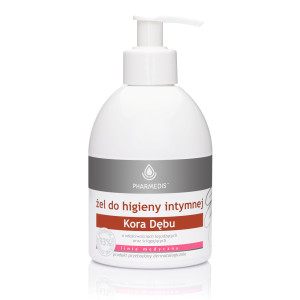 Pharmedis Kropla Zdrowia linia medyczna Żel do higieny intymnej Kora Dębu - 300 ml