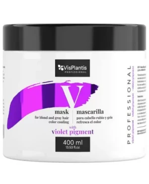 Vis Plantis Professional V maska do włosów blond i siwych ochładzająca kolor 400 ml