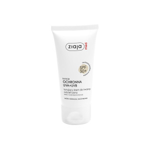 Ziaja Med Kuracja Ochronna UVA+UVB tonujący krem do twarzy, odcień jasny, 50 ml