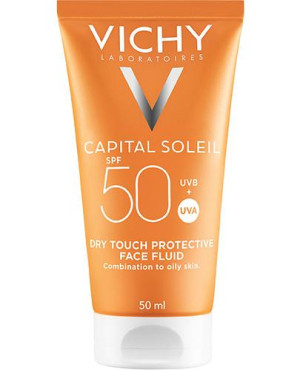 Vichy Capital Soleil, krem matujący do twarzy SPF50+, 50 ml