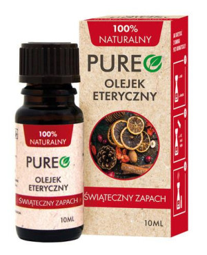 PUREO Naturalny olejek eteryczny Świąteczny Zapach, 10 ml
