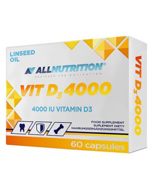 Allnutrition Vit D3 4000 IU Odporność, kapsułki, 60 sztuk