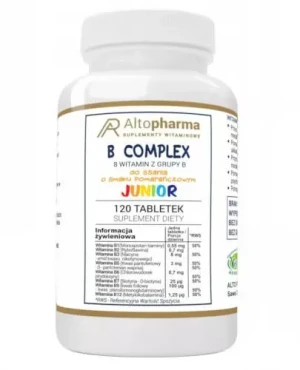 Altopharma Witamina B Complex Junior 120 tabletek do ssania