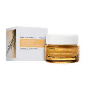 Korres Black Pine Primus, krem na noc, 40 ml