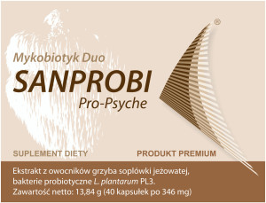 Sanprobi Pro Psyche, kapsułki, 40 sztuk