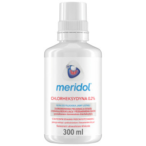Meridol Płyn do płukania jamy ustnej Chlorheksydyna 0,2%, 300 ml