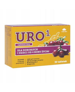 URO 1, tabletki, 30 sztuk
