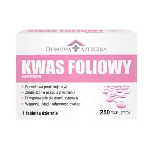 DOMOWA APTECZKA Kwas foliowy - 250 tabl.